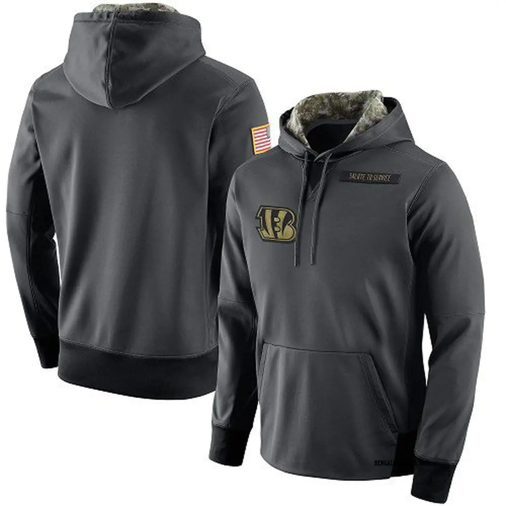 Cincinnati Bengals Salute to Service Hoodies Sweatshirts Bengals Store